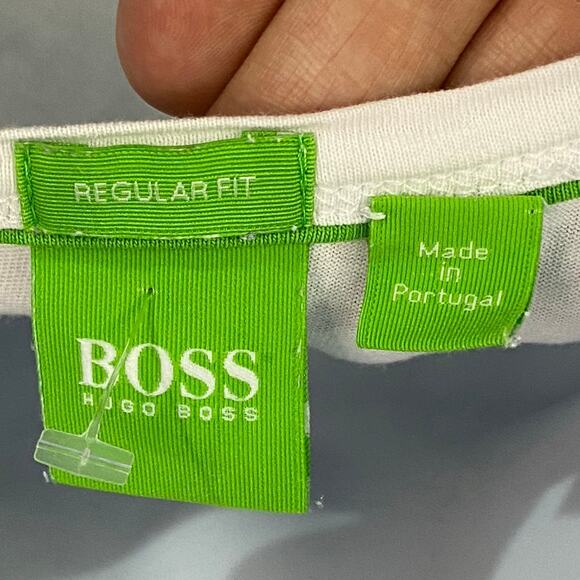Hugo Boss White T-Shirt – Logo Front & Back – Regular Fit – Size XXL - Picture 6 of 11